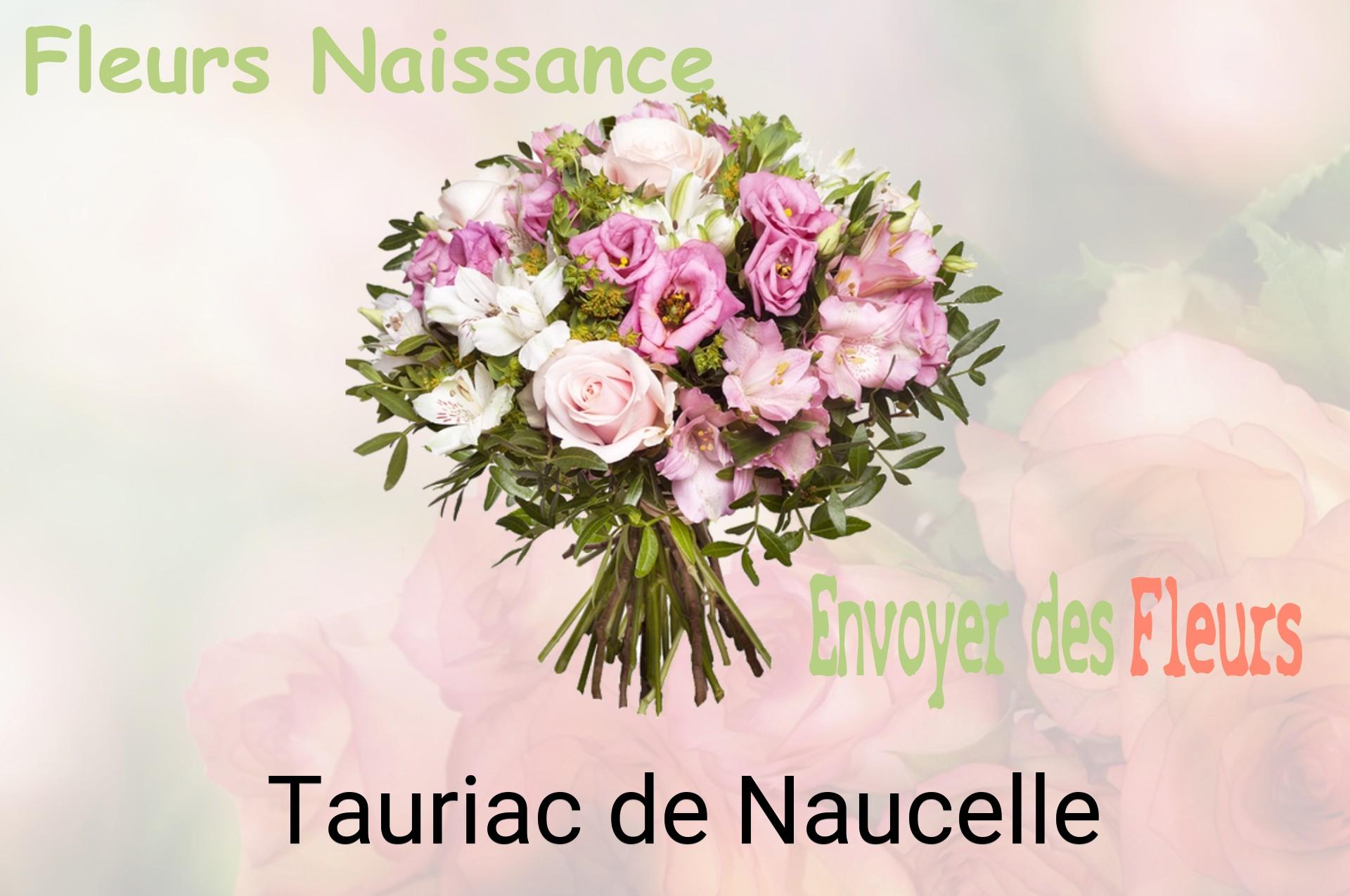 Bouquet de fleurs de naissance livré à Tauriac-de-Naucelle